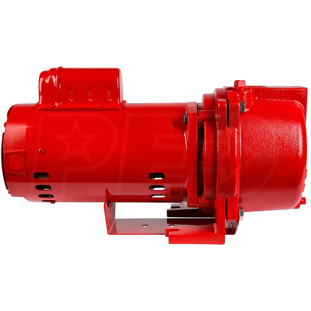 Red Lion 97102002 77 GPM 2 HP Self-Priming Cast Iron Sprinkler Pump w