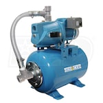 Bur-Cam 506227P - 18 GPM 3/4 HP Thermoplastic Shallow Well Jet Pump w/ 7 Gallon Tank (115/230V)