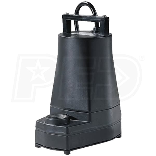 Little Giant 5-MSPR 20 GPM 1-Inch Aluminum Submersible Utility Pump